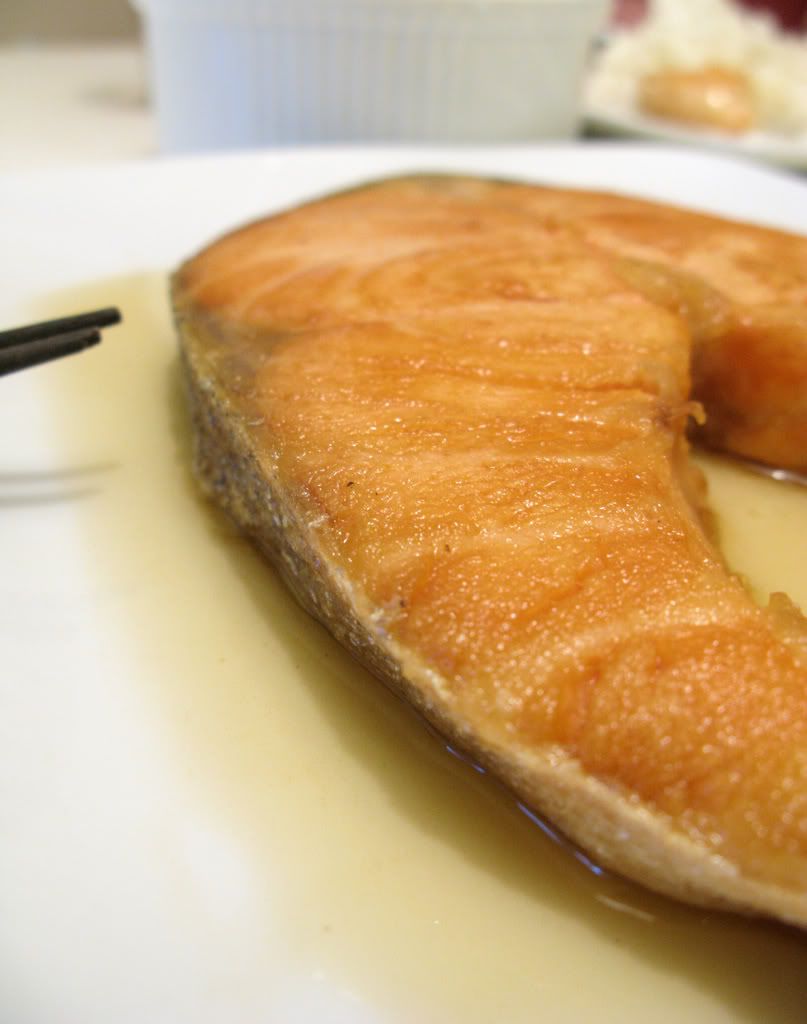 Food Makes Me Happy Simple PanSeared Salmon Steak